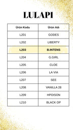 LULAPI L203 B.Intens- 50 ML