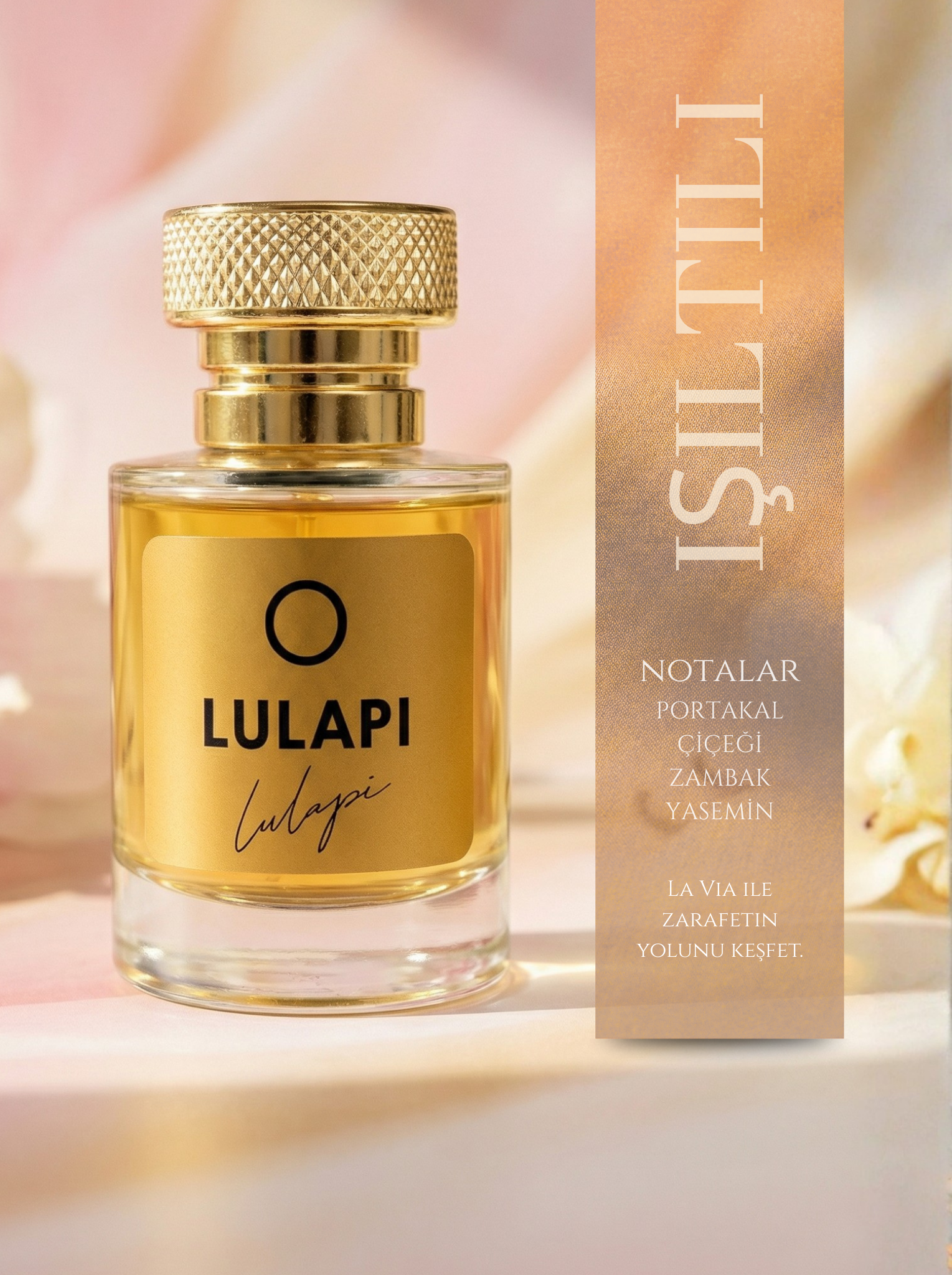 LULAPI L206 La Via Kadın Parfüm 50 ML – Tatlı Çiçeksi Vanilya