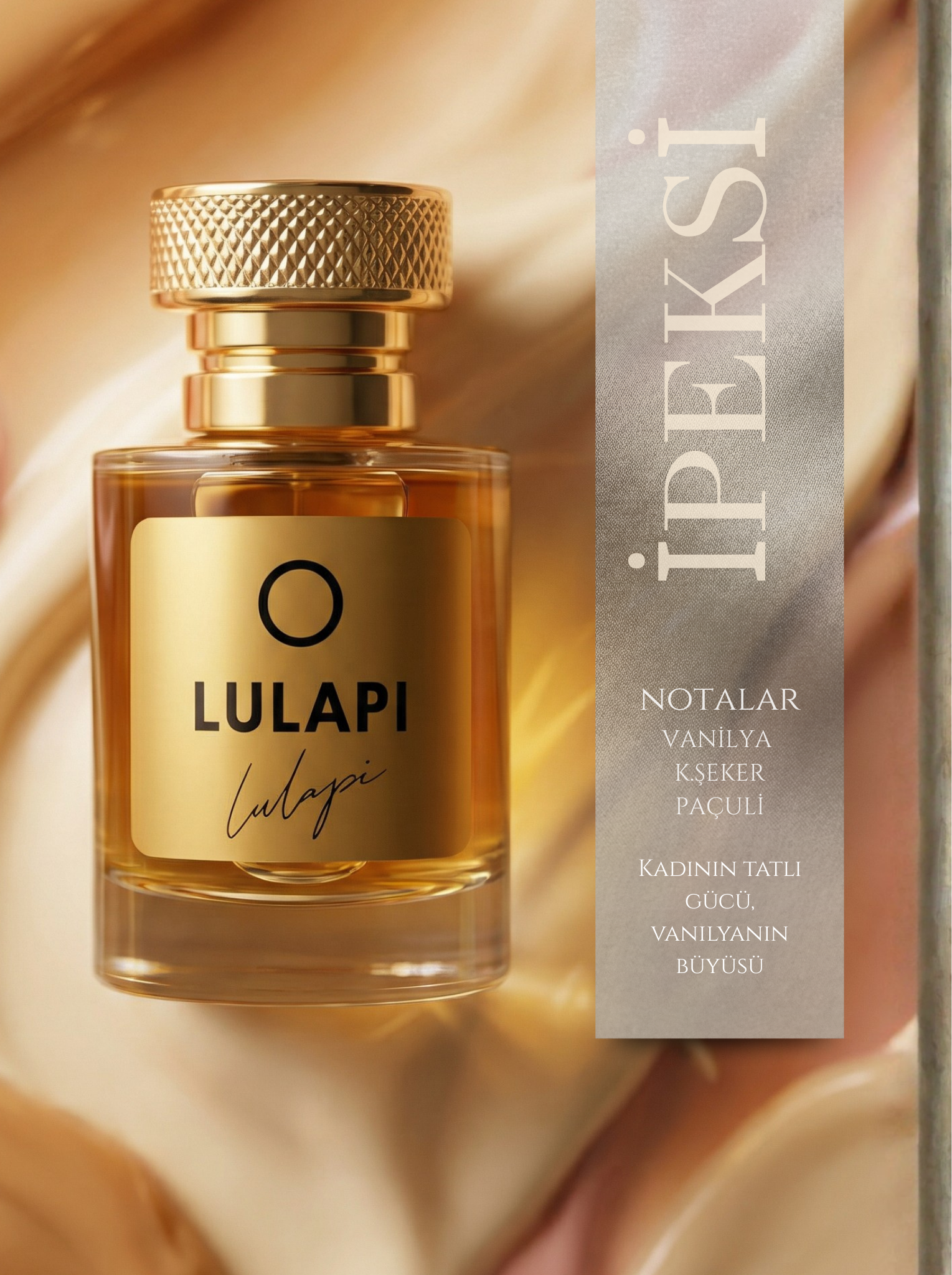 LULAPI L208 Vanilla 28 Esintili Kadın Parfüm 50ML – Tatlı Vanilya