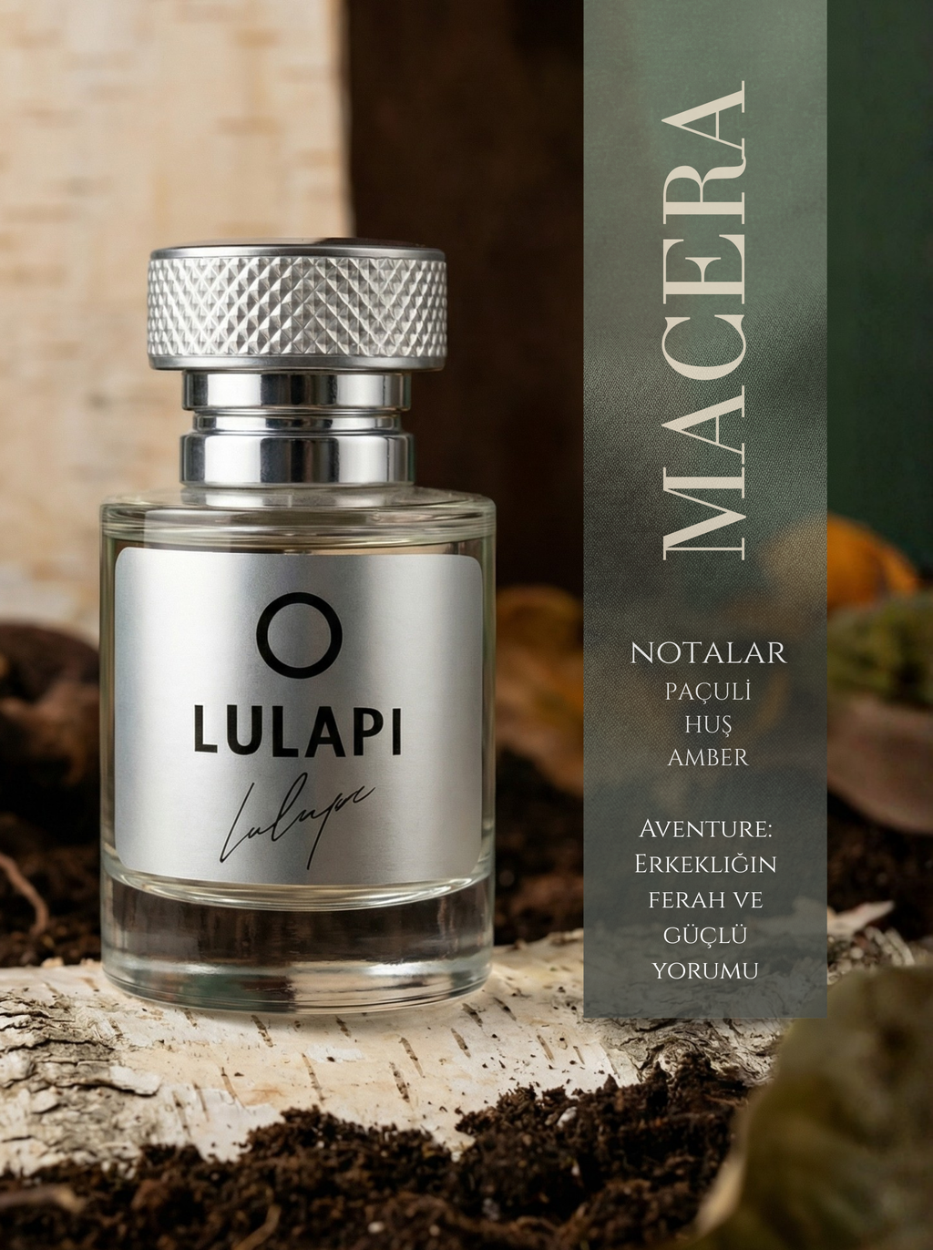 LULAPI M205 Aventure Erkek Parfüm 50 ML – Ferah Meyvemsi Odunsu