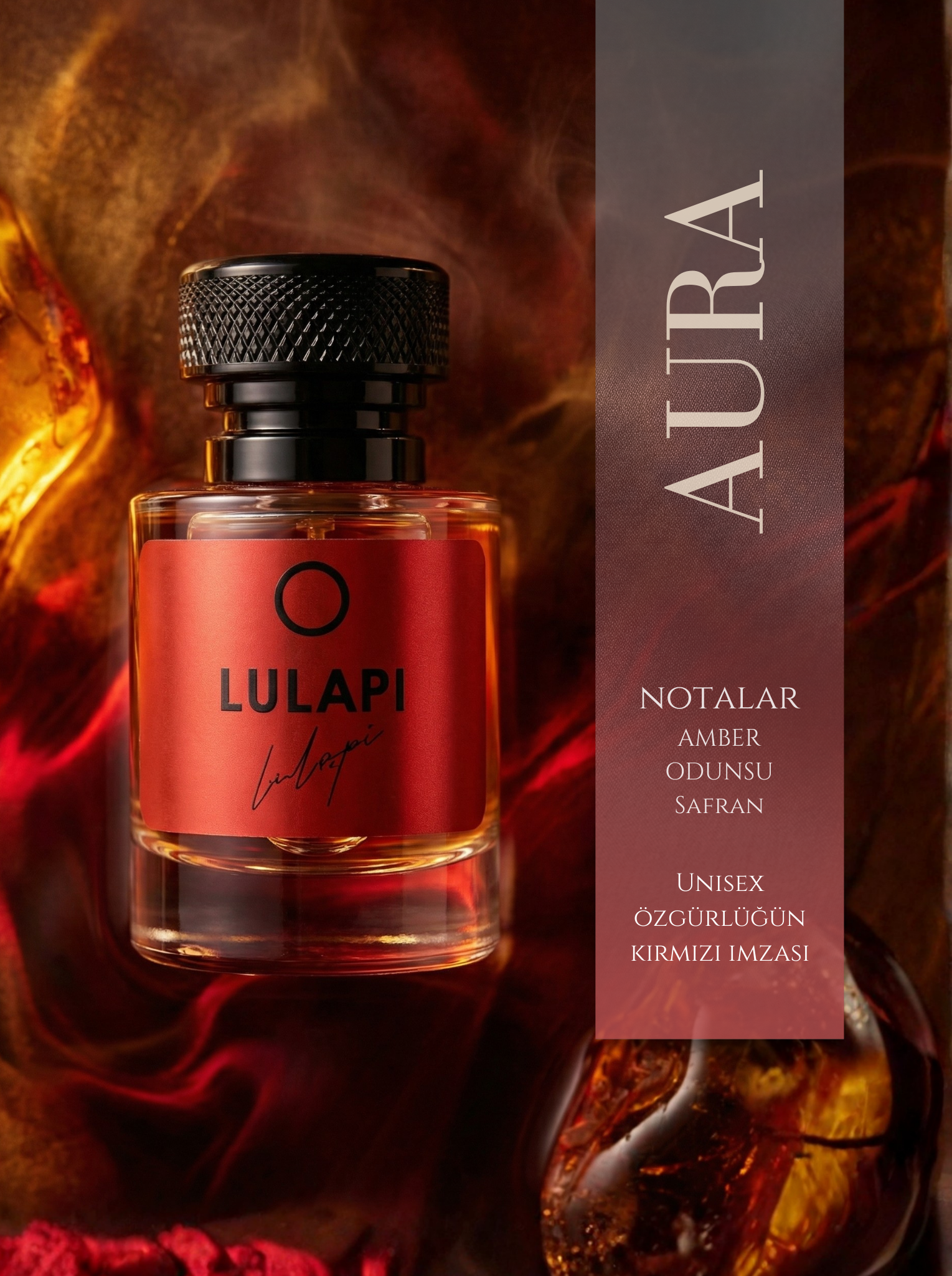 LULAPİ Signature No5 Rouge Amber 540 Unisex Extrait Parfüm 50 ML