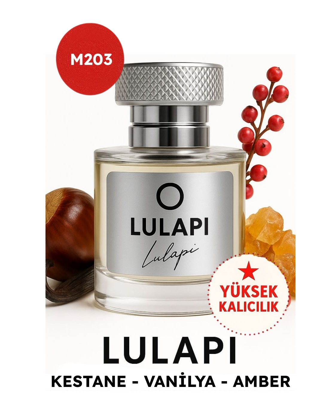 LULAPI M203 Stronger Erkek Parfüm 50 ML