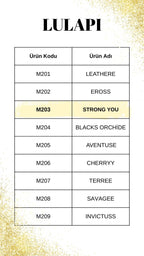 LULAPI M203 Stronger Erkek Parfüm 50 ML