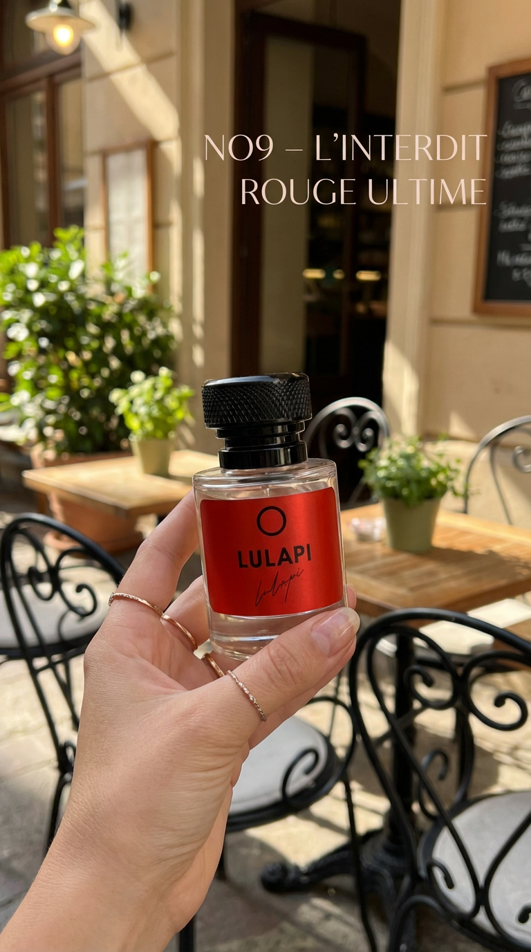 Lulapi No9 Ultime Rouge Kadın Parfümü 50 ML | Yoğun Vanilya, Amber & Çiçeksi Oryantal Kalıcı Koku