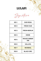 LULAPİ Signature No7 Skandal Kadın Extrait Parfüm 50 ML